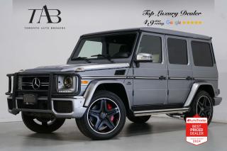 Used 2017 Mercedes-Benz G-Class G 63 AMG | V8 | BRUSH GUARD | DESIGNO LEATHER for sale in Vaughan, ON