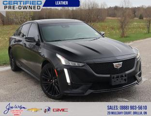Used 2021 Cadillac CTS 4dr Sdn V-Series | LEATHER | SUNROOF | NAV for sale in Orillia, ON