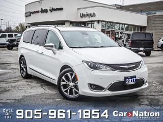 Used 2017 Chrysler Pacifica Limited| NAV| LEATHER| DUAL DVD| PANO ROOF| for sale in Burlington, ON
