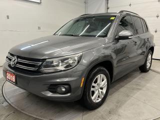 Used 2016 Volkswagen Tiguan 6-SPEED | HTD SEATS | REAR CAM | CARPLAY |LOW KMS! for sale in Ottawa, ON