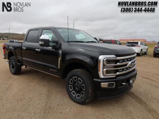 <b>Leather Seats, Premium Audio, Diesel Engine, Sunroof, 20 inch Aluminum Wheels!</b><br> <br> <br> <br>Check out our great inventory of new vehicles at Novlan Brothers!<br> <br>  If you have the need to haul or tow heavy loads, this Ford F-350 should be at the top of your consideration list. <br> <br>The most capable truck for work or play, this heavy-duty Ford F-350 never stops moving forward and gives you the power you need, the features you want, and the style you crave! With high-strength, military-grade aluminum construction, this F-350 Super Duty cuts the weight without sacrificing toughness. The interior design is first class, with simple to read text, easy to push buttons and plenty of outward visibility. This truck is strong, extremely comfortable and ready for anything. <br> <br> This agate black sought after diesel Crew Cab 4X4 pickup   has a 10 speed automatic transmission and is powered by a  475HP 6.7L 8 Cylinder Engine.<br> <br> Our F-350 Super Dutys trim level is Platinum. This F-350 Platinum is embellished with chrome exterior accents and unique exterior styling, with power running boards, adaptive cruise control, a drivers heads-up display and retractable rear steps, along with Platinum-themed leather-trimmed heated and ventilated front seats with power adjustment, memory function and lumbar support, a heated leather-wrapped steering wheel, voice-activated dual-zone automatic climate control, power-adjustable pedals, a sonorous 8-speaker Bang & Olufsen audio system, and two 120-volt AC power outlets. This truck is also ready to get busy, with equipment such as class V towing equipment with a hitch, trailer wiring harness, a brake controller and trailer sway control, beefy suspension with heavy duty shock absorbers, power extendable trailer style mirrors, up-fitter switches, and LED headlights with front fog lamps and automatic high beams. Connectivity is handled by a 12-inch infotainment screen powered by SYNC 4, bundled with Apple CarPlay, Android Auto, inbuilt navigation, and SiriusXM satellite radio. Safety features also include lane keeping assist with lane departure warning, a surround camera system, pre-collision assist with automatic emergency braking and cross-traffic alert, blind spot detection, rear parking sensors, forward collision mitigation, and a cargo bed camera. This vehicle has been upgraded with the following features: Leather Seats, Premium Audio, Diesel Engine, Sunroof, 20 Inch Aluminum Wheels, Reverse Sensing System, Power Running Board. <br><br> View the original window sticker for this vehicle with this url <b><a href=http://www.windowsticker.forddirect.com/windowsticker.pdf?vin=1FT8W3BT8RED40457 target=_blank>http://www.windowsticker.forddirect.com/windowsticker.pdf?vin=1FT8W3BT8RED40457</a></b>.<br> <br>To apply right now for financing use this link : <a href=http://novlanbros.com/credit/ target=_blank>http://novlanbros.com/credit/</a><br><br> <br/>    5.99% financing for 84 months. <br> Payments from <b>$1775.31</b> monthly with $0 down for 84 months @ 5.99% APR O.A.C. ( Plus applicable taxes -  Plus applicable fees   ).  Incentives expire 2024-05-31.  See dealer for details. <br> <br><br> Come by and check out our fleet of 30+ used cars and trucks and 40+ new cars and trucks for sale in Paradise Hill.  o~o