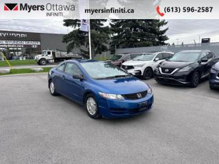 <b>A/C, Power Locks, Remote Keyless Entry, Aluminum Wheels, Steering Wheel Audio Controls</b><br> <br>  Compare at $3351 - Our Price is just $3253! <br> <br><br> <br>This vehicle is sold As IS and can not be financed<br>   <br>As Hondas best-known and best-loved car line, the 2010 Civic Coupe continues to set the bar in the compact-car arena. According to KBB.com. This  2010 Honda Civic Coupe is fresh on our lot in Ottawa. <br> <br>Sleek styling and luxurious comfort ensure the 2010 Honda Civic Coupe meets all your needs. This model utilizes modern technology to keep you safe, informed and entertained for the road. No matter where your journey leads, youll arrive in style with this sporty coupe. This  coupe has 251,309 kms. Its  blue in colour  . It has an automatic transmission and is powered by a  140HP 1.8L 4 Cylinder Engine. <br> <br/><br>*LIFETIME ENGINE TRANSMISSION WARRANTY NOT AVAILABLE ON VEHICLES WITH KMS EXCEEDING 140,000KM, VEHICLES 8 YEARS & OLDER, OR HIGHLINE BRAND VEHICLE(eg. BMW, INFINITI. CADILLAC, LEXUS...)<br> Come by and check out our fleet of 30+ used cars and trucks and 100+ new cars and trucks for sale in Ottawa.  o~o