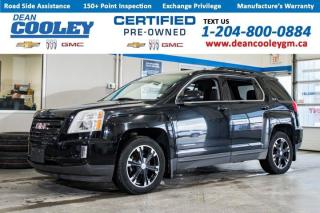 Heated Seats, Remote Start, Cruise Control, Bluetooth, Navigation, 2.4L Engine, 6-Speed Automatic TransmissionMeet the 2017 GMC Terrain AWD SLE, affectionately known as Grace, now available at Dean Cooley GM. Ive been through Dean Cooleys meticulous service inspection, ensuring Im primed for top-notch performance and reliability for my next owner.The team spared no effort, conducting a thorough Manitoba Used Safety Inspection and outfitting me with a suite of new components including a radio, wheel bearing, left front caliper, front and rear brake pads, and park brake shoes. They even gave me a fresh detailing, leaving me gleaming inside and out.Under my hood, I boast a robust 2.4L engine paired with a smooth 6-speed automatic transmission, promising you an effortless driving experience. Equipped with modern conveniences, I feature a back-up camera for enhanced visibility, remote start for added convenience, and navigation to guide you on your journeys.Stay connected on the road with my Bluetooth connectivity, while enjoying the comfort of my heated seats during chilly Manitoba winters. My cruise control adds to the driving ease, making every journey a pleasure.Dont miss out on me, Grace, the well-appointed GMC Terrain, ready to tackle your adventures with style and reliability. Come visit Dean Cooley GM today to experience all that I have to offer firsthand!Dean Cooley GM has been serving the Parkland area since 1995, and we are proud to have contributed to the areas automotive needs for almost three decades. Specializing in Chevrolet, Buick, and GMC vehicles, along with certified pre-owned options, we take pride in matching you with the perfect vehicle to suit your needs. Our in-house financial experts are dedicated to simplifying the financing and leasing process, offering personalized solutions. At the heart of our operation lies our service department, complete with a cutting-edge collision and glass center. Here, we service all makes and models with meticulous precision and care. Complementing our service repertoire is our comprehensive parts department, stocked with essential parts, accessories, and tires -- all conveniently located under one roof. Visit us today at 1600 Main Street S. in Dauphin and experience a new standard in the automotive industry. Dealer permit #1693.