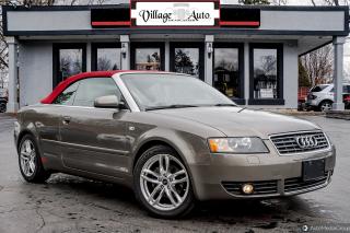 Used 2004 Audi A4 2004 2dr Cabriolet 1.8T CVT for sale in Ancaster, ON