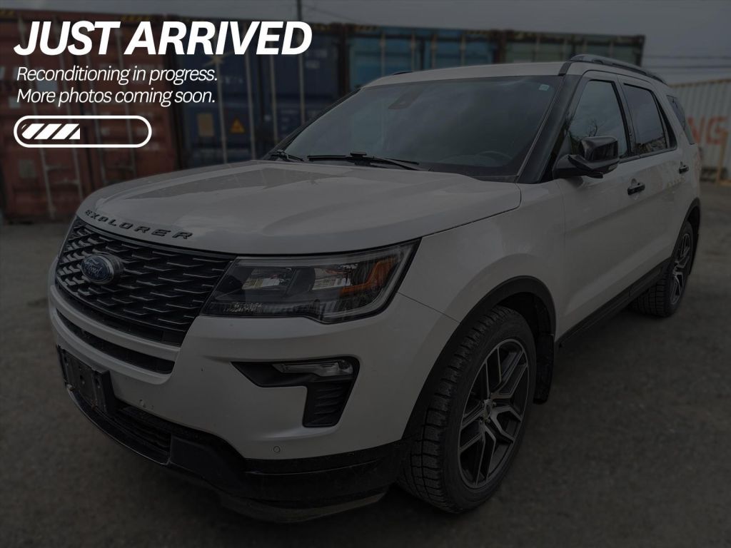 Used 2018 Ford Explorer Sport $284 BI-WEEKLY - NO REPORTED ACCIDENTS, ONE OWNER, LOW KILOMETRES, LOCAL TRADE for Sale in Cranbrook, British Columbia