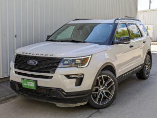 Used 2018 Ford Explorer Sport $284 BI-WEEKLY - NO REPORTED ACCIDENTS, ONE OWNER, LOW KILOMETRES, LOCAL TRADE for sale in Cranbrook, BC