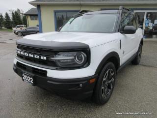 Used 2022 Ford Bronco Sport LOADED OUTER-BANKS-VERSION 5 PASSENGER 1.5L - 3 CYL.. 4X4.. HEATED SEATS & WHEEL.. NAVIGATION.. BACK-UP CAMERA.. BLUETOOTH SYSTEM.. for sale in Bradford, ON