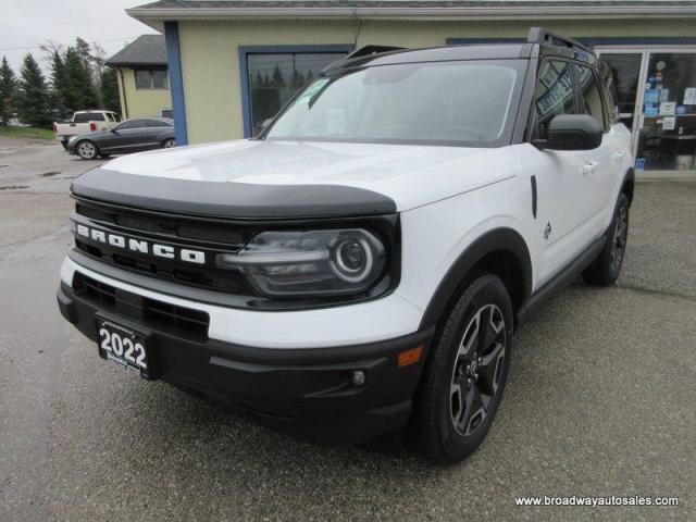 2022 Ford Bronco Sport LOADED OUTER-BANKS-VERSION 5 PASSENGER 1.5L - 3 CYL.. 4X4.. HEATED SEATS & WHEEL.. NAVIGATION.. BACK-UP CAMERA.. BLUETOOTH SYSTEM..