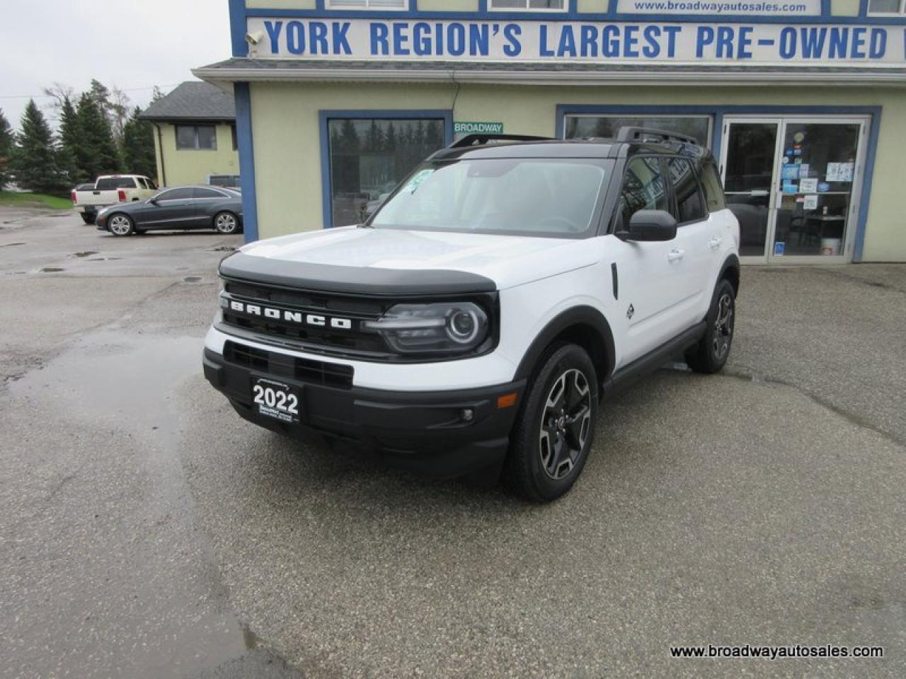 2022 Ford Bronco Sport LOADED OUTER-BANKS-VERSION 5 PASSENGER 1.5L - 3 CYL.. 4X4.. HEATED SEATS & WHEEL.. NAVIGATION.. BACK-UP CAMERA.. BLUETOOTH SYSTEM.. Photo