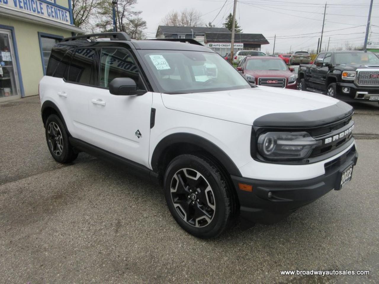 2022 Ford Bronco Sport LOADED OUTER-BANKS-VERSION 5 PASSENGER 1.5L - 3 CYL.. 4X4.. HEATED SEATS & WHEEL.. NAVIGATION.. BACK-UP CAMERA.. BLUETOOTH SYSTEM.. Photo