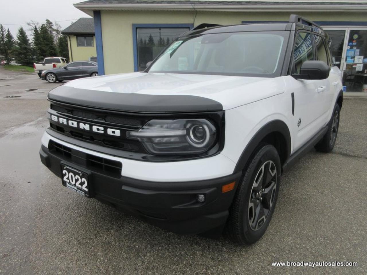 2022 Ford Bronco Sport LOADED OUTER-BANKS-VERSION 5 PASSENGER 1.5L - 3 CYL.. 4X4.. HEATED SEATS & WHEEL.. NAVIGATION.. BACK-UP CAMERA.. BLUETOOTH SYSTEM.. Photo