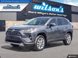 Used 2019 Toyota RAV4 Limited AWD - Leather, Navigation, Sunroof, Heated+Cooled Seats, New Tires & New Brakes ! for sale in Guelph, ON