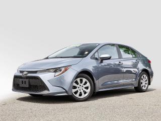 Recent Arrival! 2021 Toyota Corolla LE Gray 1.8L 4-Cylinder DOHC 16V CVT FWD<br /><br /><br />Why Buy From us?<br />*7x Hyundai President's Award of Merit Winner<br />*3x Consumer Choice Award for Business Excellence<br />*AutoTrader Dealer of the Year<br /><br />M-Promise Certified Preowned ($995 value):<br />- 30-day/2,000 Km Exchange Program - 3-day/300 Km Money Back Guarantee - Comprehensive 144 Point Mechanical Inspection - Full Synthetic Oil Change - BC Verified CarFax - Minimum 6 Month Power Train Warranty Our vehicles are priced under market value to give our customers a hassle free experience. We factor in mechanical condition, kilometres, physical condition, and how quickly a particular car is selling in our market place to make sure our customers get a great deal up front and an outstanding car buying experience overall. *All vehicle purchases are subject to a $599 administration fee. *Dealer #31129.<br /><br /><br />Odometer is 44526 kilometers below market average!<br /><br /><br />CALL NOW!! This vehicle will not make it to the weekend!!