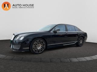 <div>2009 BENTLEY CONTINENTAL FLYING SPUR ALL WHEEL DRIVE V12 6.0L WITH LOW 50621 KMS! NAVIGATION, BACKUP CAMERA, BLUETOOTH, HEATED SEATS, PUSH BUTTON START AND MUCH MORE!</div>