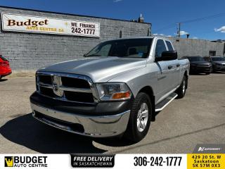 <b>Air Conditioning,  Power Windows,  Power Doors,  Cruise Control!</b><br> <br>    This Ram 1500 is a competitive truck thanks to an incredible powertrain and a well-appointed interior. This  2011 Ram 1500 is for sale today. <br> <br>The reasons why this Ram 1500 stands above the well-respected competition are evident: uncompromising capability, proven commitment to safety and security, and state-of-the-art technology. From the muscular exterior to the well-trimmed interior, this truck is more than just a workhorse. Get the job done in comfort and style with this Ram 1500. This  Quad Cab 4X4 pickup  has 167,010 kms. Its  silver in colour  . It has a 5 speed automatic transmission and is powered by a  310HP 4.7L 8 Cylinder Engine.   This vehicle has been upgraded with the following features: Air Conditioning,  Power Windows,  Power Doors,  Cruise Control. <br> <br>To apply right now for financing use this link : <a href=https://www.budgetautocentre.com/used-cars-saskatoon-financing/ target=_blank>https://www.budgetautocentre.com/used-cars-saskatoon-financing/</a><br><br> <br/><br><br> Budget Auto Centre has been a trusted name in the Automotive industry for over 40 years. We have built our reputation on trust and quality service. With long standing relationships with our customers, you can trust us for advice and assistance on all your automotive needs. </br>

<br> With our Credit Repair program, and over 250+ well-priced used vehicles in stock, youll drive home happy. We are driven to ensure the best in customer satisfaction and look forward working with you. </br> o~o