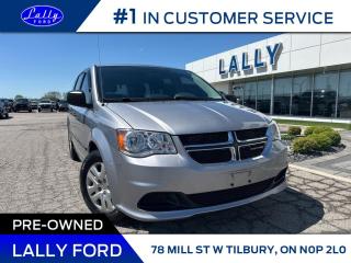 Used 2017 Dodge Grand Caravan CVP/SXT Canada Value Package, Low Km’s, Local Trade! for sale in Tilbury, ON