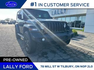 Used 2018 Jeep Wrangler Sport, Two Tops, Low Kms, 6 speed manual!! for sale in Tilbury, ON