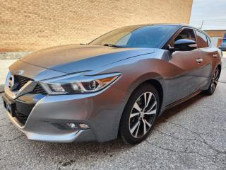 <p><span>2017 NISSAN MAXIMA SV</span><span>, ONLY 151K!!!</span><span><span> FULLY </span>LOADED! AUTOMATIC, GPS NAVIGATION, BACK-UP CAMERA, SUN-ROOF, </span><span>POWER WINDOWS, POWER LOCKS, POWER SEATS, HEATED SEATS, HEATED STEERING WHEEL, SPORTS STEERING WHEEL, XM SAT.<span> </span></span><span>RADIO, BLUETOOTH, BLUETOOTH AUDI, AUX,<span> USB, </span>KEY-LESS ENTRY, REMOTE START, PUSH-BUTTON START, SPORT MODE, ALL-SEASON TIRES ON ORIGINAL ALLOY RIMS, EXTRA SET OF WINTER TIRES, ONTARIO VEHICLE, <span id=jodit-selection_marker_1714525681308_3916910304461769 data-jodit-selection_marker=start style=line-height: 0; display: none;></span>HAS BEEN FULLY SERVICED!, </span><span>EXCELLENT CONDITION, FULLY CERTIFIED.</span><br></p><p> <br></p><p><span>CALL AT 416-505-3554</span><br></p><p> <br></p><p>VISIT US AT WWW.RAHMANMOTORS.COM</p><p> <br></p><p>RAHMAN MOTORS</p><p>1000 DUNDAS ST EAST.</p><p>MISSISSAUGA, L4Y2B8</p><p> <br></p><p>**PLEASE CALL IN ADVANCE TO CHECK AVAILABILITY**</p>