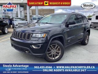 Used 2017 Jeep Grand Cherokee Laredo 75th Ann - LOW KM, ONE OWNER, SUNROOF, HEATED SEATS AND WHEEL, BACK UP CAMERA, NO ACCIDENTS for sale in Halifax, NS