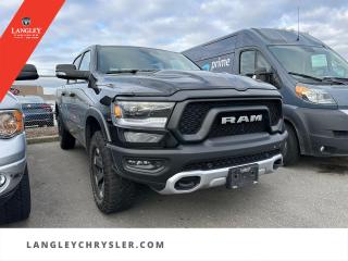 Used 2022 RAM 1500 Rebel Leather | 12” Screen | Red Accented Interior for sale in Surrey, BC