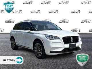 <p>Welcome to the Pristine White 2021 Lincoln Corsair Reserve!</p><br><br><p>This 4D Sport Utility comes packed with features:</p><br><br><ul><br> <li>2.3L I4 Engine</li><br> <li>8-Speed Automatic Transmission</li><br> <li>All-Wheel Drive (AWD)</li><br> <li>360-Degree Camera</li><br> <li>Adaptive Cruise Control</li><br> <li>Heated Front and Rear Seats</li><br> <li>Panoramic Vista Roof</li><br> <li>Navigation System</li><br> <li>20 Bright Machined Aluminum Wheels</li><br> <li>Wireless Charging Pad</li><br> <li>Auto High-beam Headlights</li><br> <li>Auto-dimming Rear-View mirror</li><br> <li>Forward Sensing System</li><br> <li>Power Liftgate</li><br> <li>Rain Sensing Wipers</li><br> <li>Sport Package</li><br> <li>SYNC 3 Communications & Entertainment System</li><br> <li>Voice-Activated Touchscreen Navigation System</li><br></ul><br><br><p>And so much more!</p><br><br><p>Experience luxury and performance like never before.</p><br><br>SPECIAL NOTE: This vehicle is reserved for AutoIQs Retail Customers Only. Please, No Dealer Calls <br><br>Dont Delay! With over 140 Sales Professionals Promoting this Pre-Owned Vehicle through 11 Dealerships Representing 11 Communities Across Ontario, this Great Value Wont Last Long!<br><br>AutoIQ proudly offers a 7 Day Money Back Guarantee. Buy with Complete Confidence. You wont be disappointed!<br><p> </p>

<h4>VALUE+ CERTIFIED PRE-OWNED VEHICLE</h4>

<p>36-point Provincial Safety Inspection<br />
172-point inspection combined mechanical, aesthetic, functional inspection including a vehicle report card<br />
Warranty: 30 Days or 1500 KMS on mechanical safety-related items and extended plans are available<br />
Complimentary CARFAX Vehicle History Report<br />
2X Provincial safety standard for tire tread depth<br />
2X Provincial safety standard for brake pad thickness<br />
7 Day Money Back Guarantee*<br />
Market Value Report provided<br />
Complimentary 3 months SIRIUS XM satellite radio subscription on equipped vehicles<br />
Complimentary wash and vacuum<br />
Vehicle scanned for open recall notifications from manufacturer</p>

<p>SPECIAL NOTE: This vehicle is reserved for AutoIQs retail customers only. Please, No dealer calls. Errors & omissions excepted.</p>

<p>*As-traded, specialty or high-performance vehicles are excluded from the 7-Day Money Back Guarantee Program (including, but not limited to Ford Shelby, Ford mustang GT, Ford Raptor, Chevrolet Corvette, Camaro 2SS, Camaro ZL1, V-Series Cadillac, Dodge/Jeep SRT, Hyundai N Line, all electric models)</p>

<p>INSGMT</p>