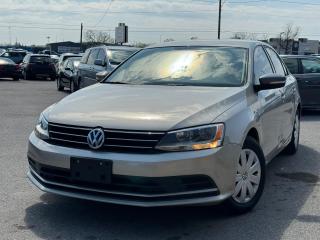 Used 2016 Volkswagen Jetta TRENDLINE / CLEAN CARFAX / BACKUP CAM / HTD SEATS for sale in Bolton, ON