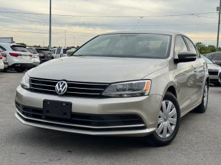 Used 2016 Volkswagen Jetta TRENDLINE / CLEAN CARFAX / BACKUP CAM / HTD SEATS for sale in Bolton, ON