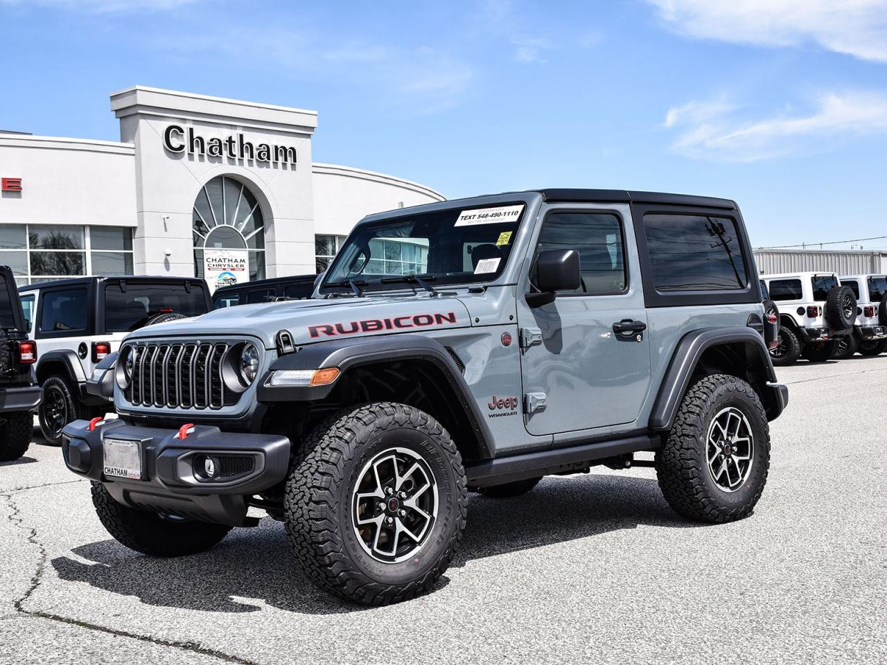 New 2024 Jeep Wrangler RUBICON for sale in Chatham, ON