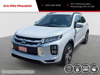 Recent Arrival!<br><br><br>2022 Diamond White Mitsubishi RVR SEL<br><br>Vehicle Price and Finance payments include OMVIC Fee and Fuel. Erin Mills Mitsubishi is proud to offer a superior selection of top quality pre-owned vehicles of all makes. We stock cars, trucks, SUVs, sports cars, and crossovers to fit every budget!! We have been proudly serving the cities and towns of Kitchener, Guelph, Waterloo, Hamilton, Oakville, Toronto, Windsor, London, Niagara Falls, Cambridge, Orillia, Bracebridge, Barrie, Mississauga, Brampton, Simcoe, Burlington, Ottawa, Sarnia, Port Elgin, Kincardine, Listowel, Collingwood, Arthur, Wiarton, Brantford, St. Catharines, Newmarket, Stratford, Peterborough, Kingston, Sudbury, Sault Ste Marie, Welland, Oshawa, Whitby, Cobourg, Belleville, Trenton, Petawawa, North Bay, Huntsville, Gananoque, Brockville, Napanee, Arnprior, Bancroft, Owen Sound, Chatham, St. Thomas, Leamington, Milton, Ajax, Pickering and surrounding areas since 2009.