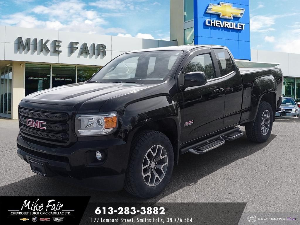 Used 2018 GMC Canyon All Terrain w/Cloth remote start/keyless entry,auto climate control,heated front seats,bose premium speakers,rear vision for Sale in Smiths Falls, Ontario