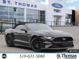 Used 2022 Ford Mustang GT Premium Convertible, GT Performance Package, Active Valve Performance Exhaust for sale in St Thomas, ON