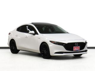 Used 2021 Mazda MAZDA3 100 EDITION | AWD | Nav | Red Leather | Sunroof for sale in Toronto, ON