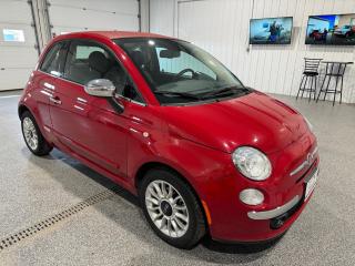 Used 2014 Fiat 500 C Lounge Cabrio #power convertible top for sale in Brandon, MB