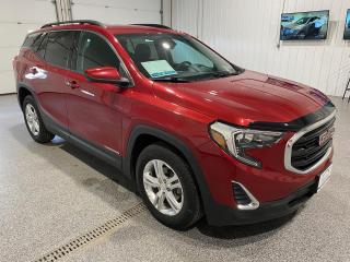 <div>This 2020 GMC Terrain SLE is a versatile and stylish SUV that combines comfort, technology, and performance. Heres a detailed look at its features and specifications:</div><br /><div><br></div><br /><div>Exterior:</div><br /><div>- The Terrain has a striking red exterior that is sure to catch the eye.</div><br /><div>- Its equipped with alloy/aluminum wheels, which not only enhance its sporty look but also contribute to a smoother ride.</div><br /><div>- As an SUV, it offers a commanding presence on the road with its robust design and confident stance.</div><br /><div><br></div><br /><div>Interior:</div><br /><div>- Inside, the vehicle boasts a sleek black interior, creating a sophisticated and modern cabin atmosphere.</div><br /><div>- The SUV comfortably seats up to five passengers, with ample legroom and headspace, ensuring a comfortable ride for all occupants.</div><br /><div>- It features power windows for convenience and ease of use.</div><br /><div><br></div><br /><div>Performance and Handling:</div><br /><div>- Under the hood, the GMC Terrain SLE houses a 1.5L Turbo I4 engine, offering a balanced mix of power and efficiency.</div><br /><div>- This particular model comes with a 4X4 drivetrain, providing better traction and handling in various driving conditions, whether its off-road or on slippery city streets.</div><br /><div>- The vehicle is equipped with an automatic transmission that delivers smooth and effortless gear shifts.</div><br /><div><br></div><br /><div>Safety and Security:</div><br /><div>- Safety is a top priority in this Terrain, featuring a driver side airbag and the option to turn the passenger front airbag on or off, depending on whether the seat is occupied.</div><br /><div>- Anti-lock Brakes (ABS) help maintain control during hard braking situations.</div><br /><div>- For families, child safety locks provide peace of mind by keeping little ones secure in the back.</div><br /><div>- The vehicle includes a theft deterrent/alarm system to protect against unauthorized access.</div><br /><div><br></div><br /><div>Technology and Convenience:</div><br /><div>- The Terrain SLE is fitted with modern technological features such as Apple CarPlay and Android Auto, allowing seamless integration of your smartphone for navigation, music, and hands-free communication.</div><br /><div>- It also includes autonomy features, which may refer to advanced driver assistance systems that enhance safety and ease of driving.</div><br /><div>- The SUV is equipped with a telescopic steering wheel, allowing drivers to adjust the wheel to their preferred position for a more comfortable and ergonomic driving experience.</div><br /><div>- Cruise control is also included for those long highway drives, making it easier to maintain a constant speed without constant pedal adjustment.</div><br /><div><br></div><br /><div>Sisson Auto prides itself on offering a transparent and customer-friendly purchase experience. This vehicle comes with a range of customer benefits, such as:</div><br /><div><br></div><br /><div>- A 3-day/600 km No-Hassle Return Policy.</div><br /><div>- A 30-day exchange privilege.</div><br /><div>- Minimum warranties with 24-hour roadside assistance.</div><br /><div>- A thorough check for safety recalls.</div><br /><div>- A complimentary CarFax history report to ensure you know the vehicles past.</div><br /><div>- Free home delivery within 200 km for added convenience.</div><br /><div><br></div><br /><div>Dealer permit #5471. </div><br /><div><br></div><br /><div>Overall, this 2020 GMC Terrain SLE is a well-rounded SUV that offers a blend of functionality, comfort, and advanced features perfect for modern-day drivers and families looking for a reliable and attractive vehicle for their everyday needs and adventures. </div><br /><div>** This description was written by AI based on information provided about the vehicle. AI can sometimes produce incorrect information. Please confirm all details with the dealership. </div>