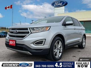 Used 2017 Ford Edge Titanium LEATHER | HEATED SEATS | NAV for sale in Kitchener, ON