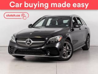 Used 2020 Mercedes-Benz C-Class C 300 4Matic AWD  w/Moonroof, Leather Seats, Backup Camera for sale in Bedford, NS