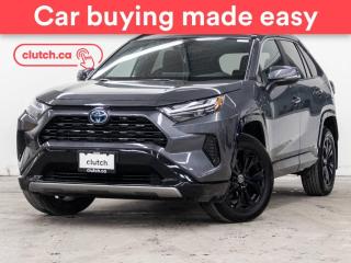 Used 2023 Toyota RAV4 Hybrid SE AWD w/ Apple CarPlay & Android Auto, Rearview Cam, Bluetooth for sale in Toronto, ON