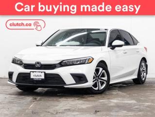 Used 2022 Honda Civic Sedan LX w/ Apple CarPlay & Android Auto, Rearview Cam, Bluetooth for sale in Toronto, ON