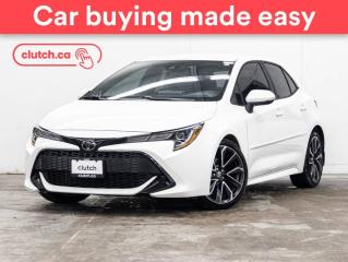 Used 2022 Toyota Corolla Hatchback SE Upgrade w/ Apple CarPlay & Android Auto, Rearview Cam., Bluetooth for sale in Toronto, ON