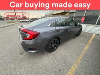 Used 2020 Honda Civic Sedan Sport w/ Apple CarPlay & Android Auto, Rearview Cam, Bluetooth for sale in Toronto, ON