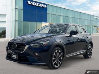 Used 2021 Mazda CX-3 GT Moonroof | HUD | No Accidents for sale in Winnipeg, MB