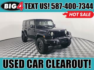 Used 2015 Jeep Wrangler Unlimited Rubicon for sale in Tsuut'ina Nation, AB
