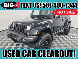 Used 2015 Jeep Wrangler Unlimited Rubicon for sale in Tsuut'ina Nation, AB