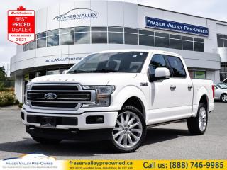 Used 2018 Ford F-150 Limited  - Navigation -  Leather Seats - $166.04 / for sale in Abbotsford, BC