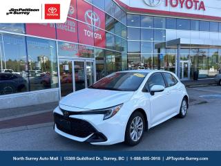 Used 2023 Toyota Corolla Hatchback CVT for sale in Surrey, BC