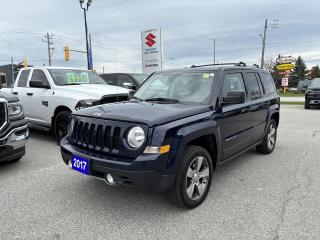 Used 2017 Jeep Patriot High Altitude 4x4 ~Nav ~Bluetooth ~Heated Leather for sale in Barrie, ON