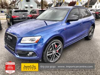 Used 2017 Audi SQ5 3.0T Dynamic Edition DYNAMIC, LEATHER, PANO.ROOF, for sale in Ottawa, ON