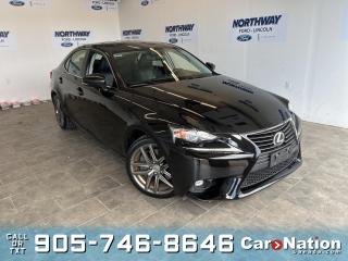 Used 2016 Lexus IS 300 AWD | V6 |  LEATHER | SUNROOF | NAV | LOW KMS for sale in Brantford, ON