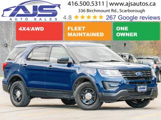 Used 2018 Ford Explorer AWD POLICE INTERCEPTOR UTILITY for sale in Scarborough, ON