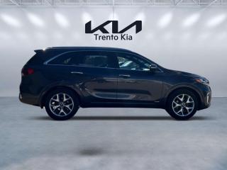 2019 Kia Sorento SX, 290hp 3.3L V6 engine, 7 Passengers, 8-speed automatic transmission, all wheel drive,  5,000lbs towing capacity, premium leather seats, heated front & second row, air -cooled front seats, Harman Kardon premium audio system, 8 infotainment system with GPS navigation, smart power liftgate, front &rear parking sensors, panoramic sunroof, automatic power folding side mirrors, blind spot detection system, rear cross traffic alert, wireless phone charger, heated steering wheel, Apple Carplay/Android Auto, 19 inch alloy wheels and so much more!    Contact our Pre-Owned sales department to find out more and book your appointment today.



ASK ABOUT OUR COMPLIMENTARY ON-SITE PROFESSIONAL APPRAISAL SERVICES. WE ACCEPT ALL MAKE AND MODEL TRADE IN VEHICLES. JUST WANT TO SELL YOUR CAR? WE BUY EVERYTHING! DO YOU HAVE BAD CREDIT, BRUISED CREDIT, CONSUMER PROPOSAL, BANKRUPTCY, NO CREDIT? NO PROBLEM! We have one of the highest approval rates due to our team of highly experienced financial service specialists! Come and receive a free, no-obligation consultation to discuss our highly successful credit rebuilding program!



Youll get a transparent vehicle purchase experience with No hidden fees, just HST and licensing. PRICE BASED ON FINANCING ONLY. Youll enjoy a negotiation-free experience, saving time and effort because our vehicles are priced to market.



This vehicle has been fully inspected by our Kia trained technician and is in outstanding condition.



Trento Motors proudly serving all over Ontario since 1959 and we are one of the most TRUSTED dealerships in Toronto. We are serving in North York, Toronto, Etobicoke, Mississauga, Vaughan, Woodbridge, Richmond Hill, Thornhill, Markham, Scarborough, Brampton, Bolton, Newmarket, Aurora, Oakville, Burlington, Hamilton, Milton, Guelph, Kitchener, Waterloo, Cambridge, Georgetown, Ajax, Whitby, Oshawa, Guelph, Kitchener, Waterloo, Cambridge, Georgetown, Goderich, Owen Sound, Collingwood, Wasaga Beach, Barrie and the rest of the Greater Toronto Area (GTA Peel, York and Durham)